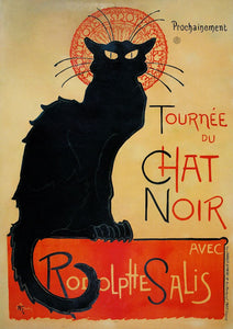 Vintage Artists - Tournee du Chat Noir by Theophile Steinlen