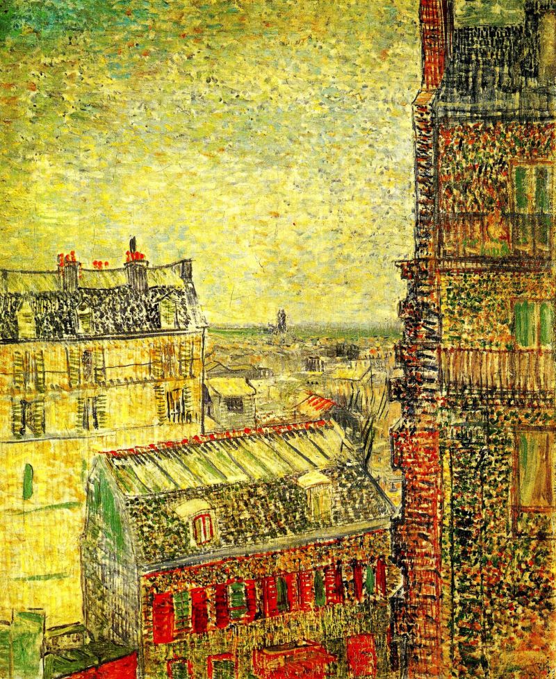 Van Gogh  View of Paris