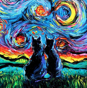 Van Gogh  Black Cats