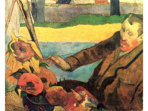 Gauguin Paul - Van Gogh Painting Sunflowers by Gauguin