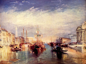Turner, Joseph  Mallord - Venice from the Porch of Madonna by Turner