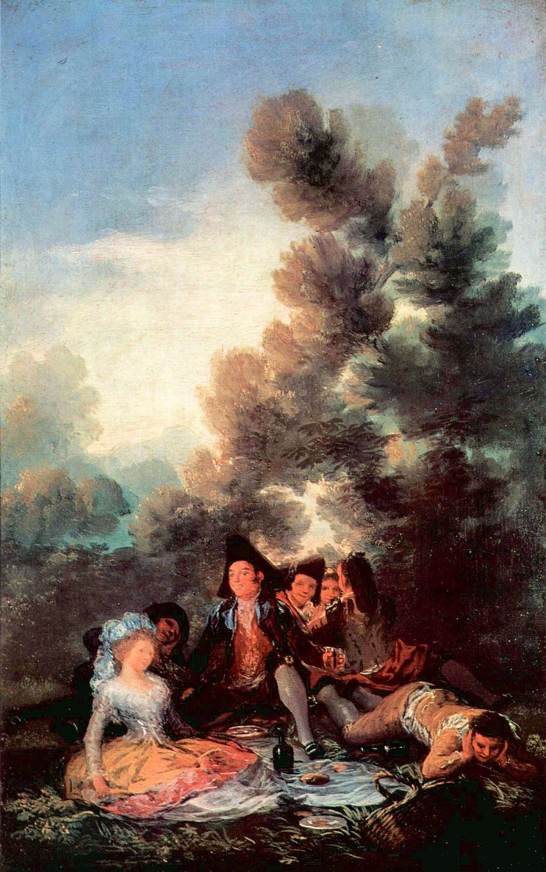 Goya, Francisco - Vesper Outdoors by Goya