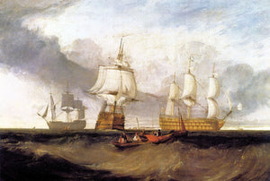 Turner, Joseph  Mallord - Victory in Trafalgar by Turner