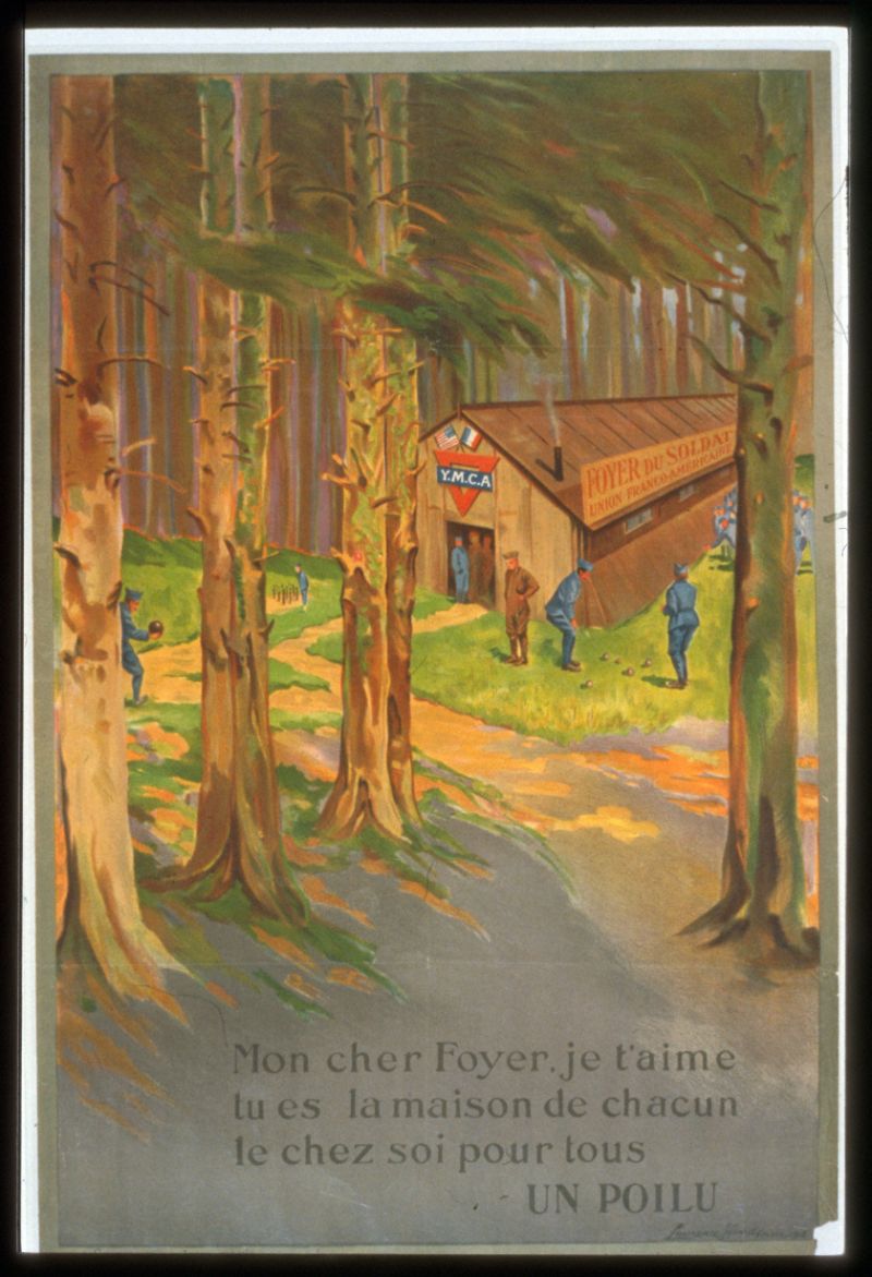 Vintage Artists - Soldiers in the Woods