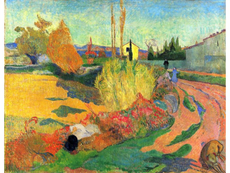 Gauguin Paul - Von Arles by Gauguin