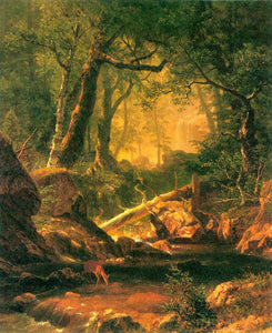 Albert Bierstadt - White Mountains, New Hampshire 2 by Bierstadt