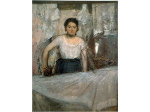 Degas - Woman Ironing by Degas