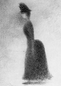 Seurat - Woman by Seurat