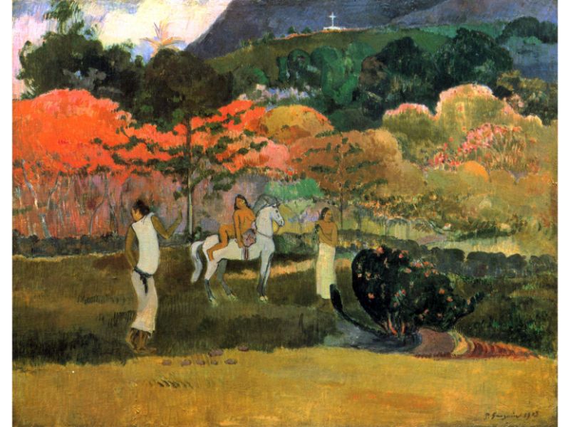 Gauguin Paul - Women and Mold by Gauguin