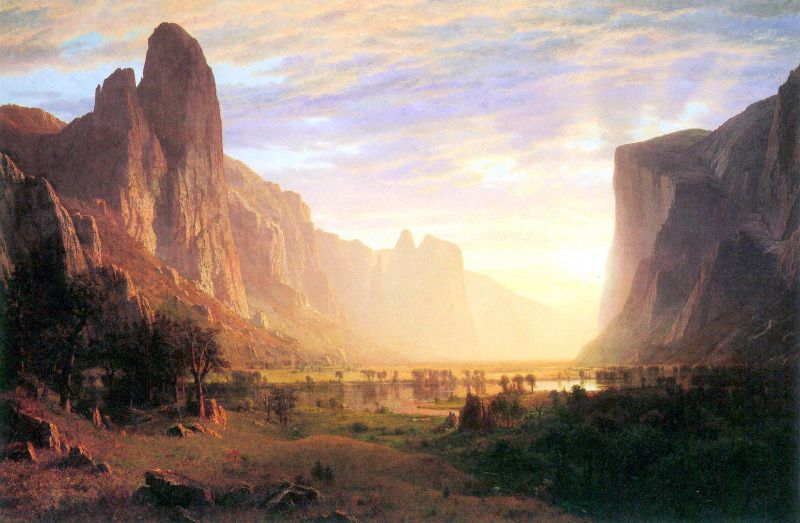 Albert Bierstadt - Yosemite Valley 3 by Bierstadt