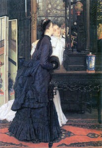 Joseph Tissot - Young Women with Japanese Goods by Tissot