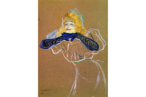 Toulouse Lautrec - Yvette Guilbert Sings by Toulouse-Lautrec