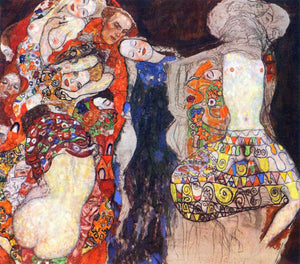 Klimt - adorn the bride with veil and wreath by Klimt