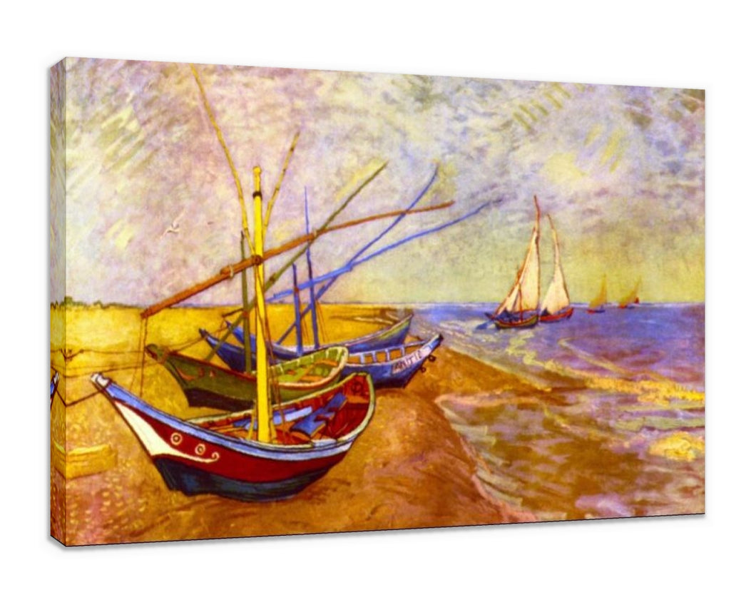 Van Gogh - Boats of Saintes-Maries