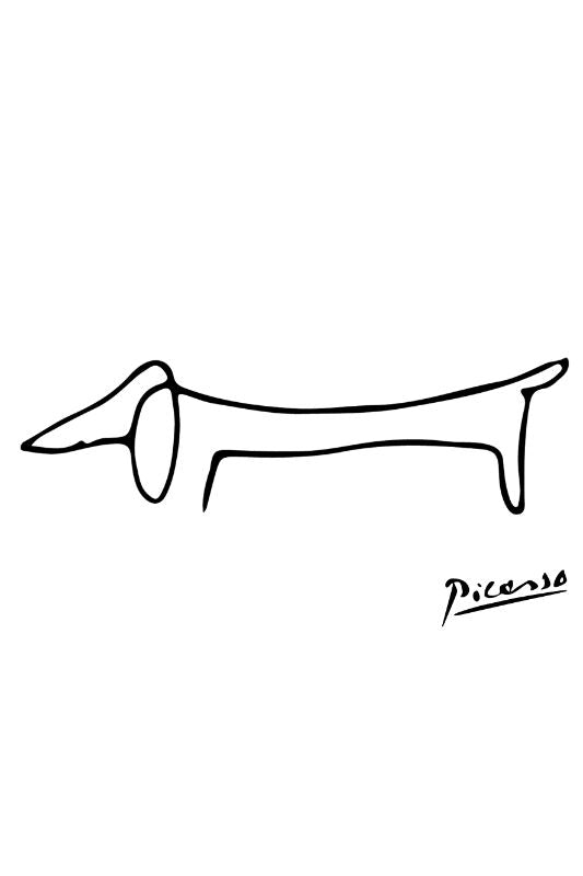 Pablo Picasso Dog