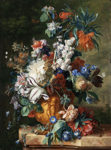 van Huysum, Jan_Vase of Flowers, 1722
