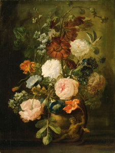 van Huysum, Jan_Vase of Flowers, 1742